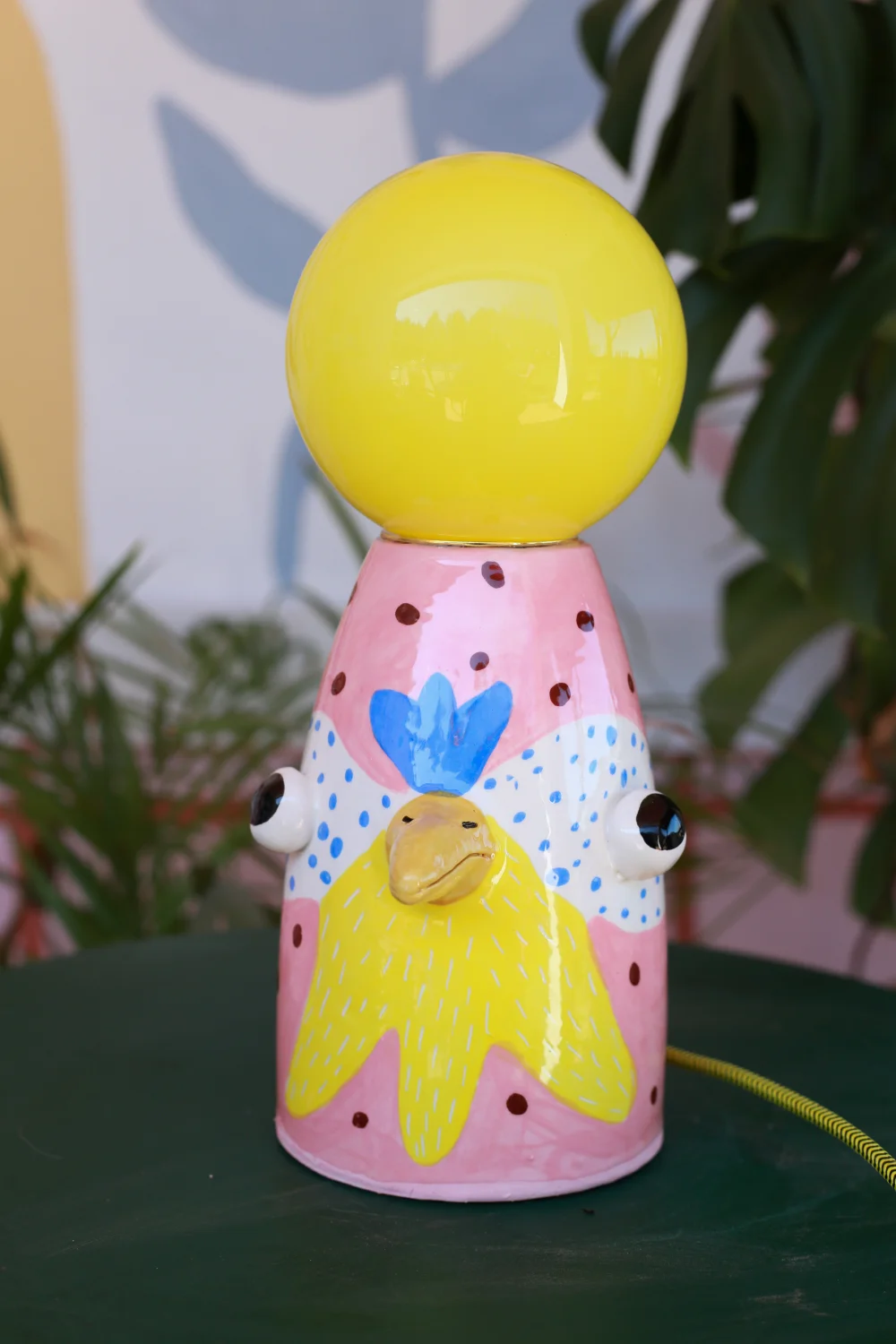 lampa ptak kolorowy