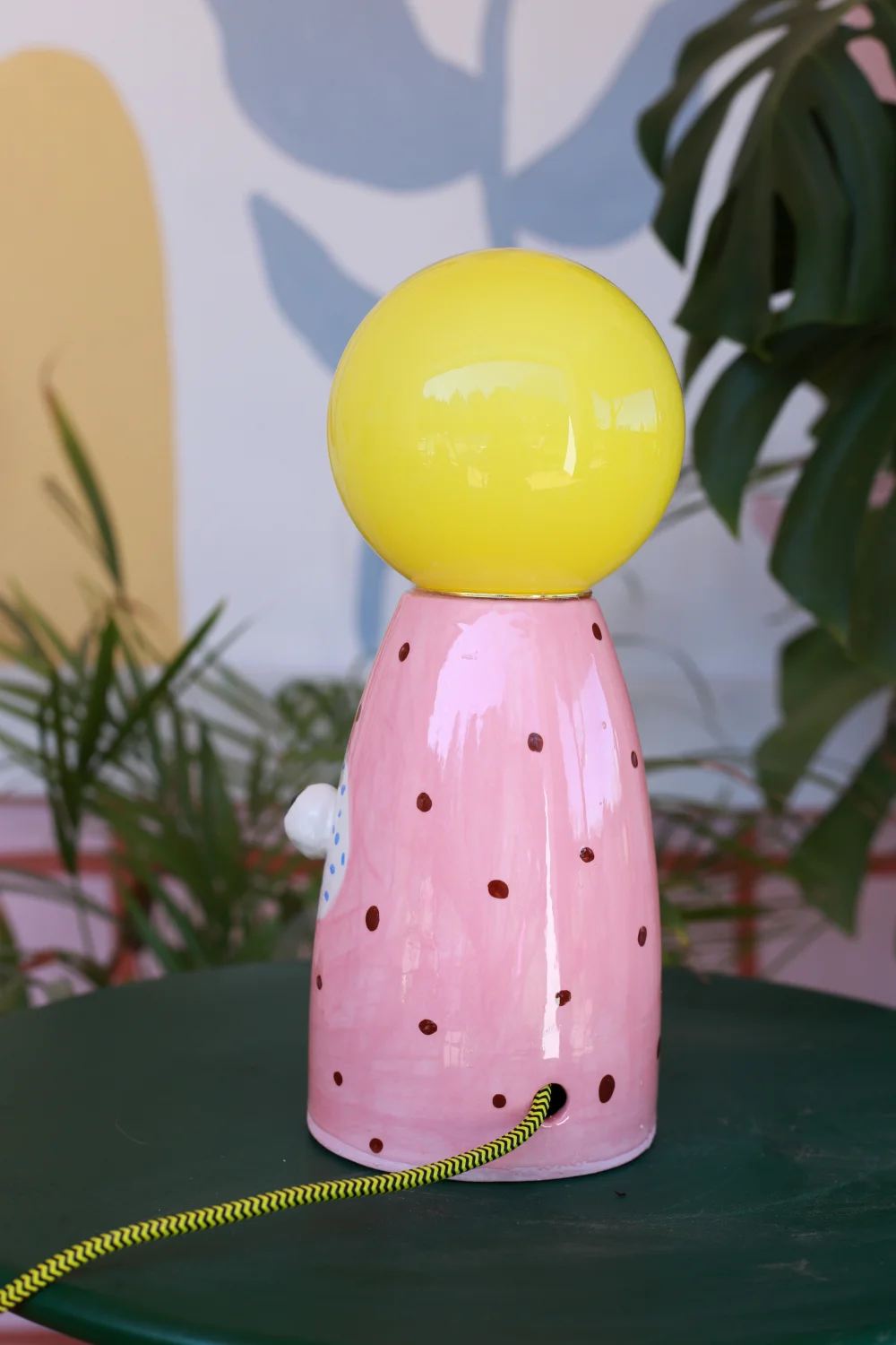 lampa ptak kolorowy