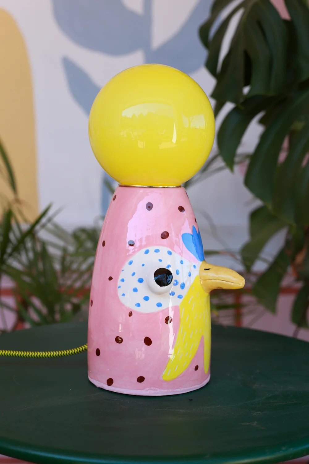 lampa ptak kolorowy