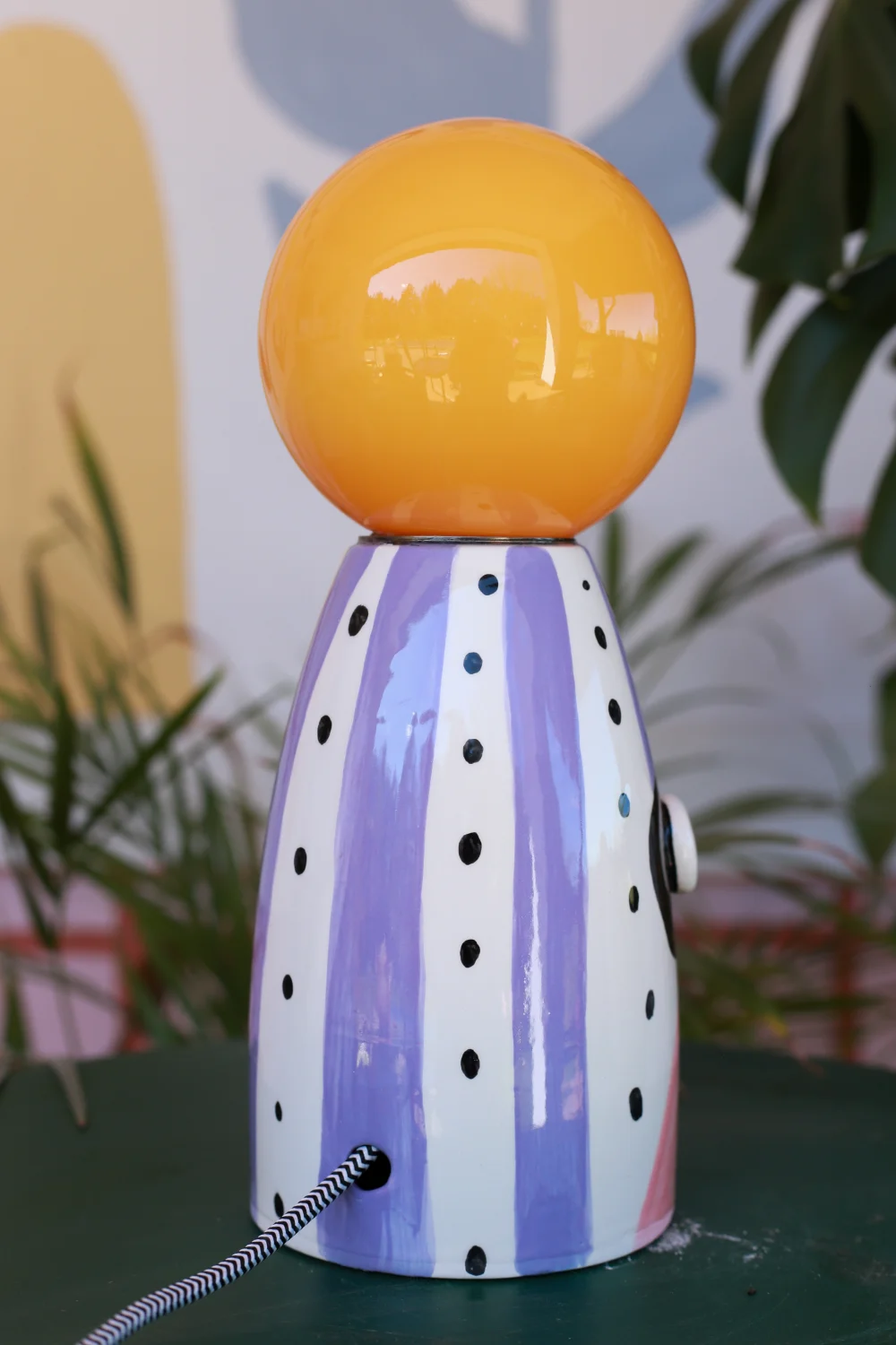 lampa ptak fioletowy