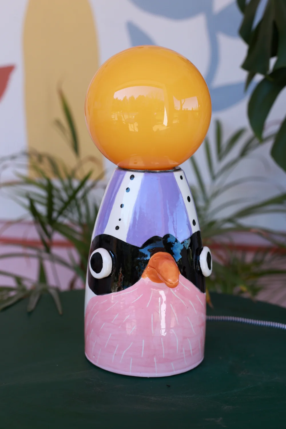 lampa ptak fioletowy